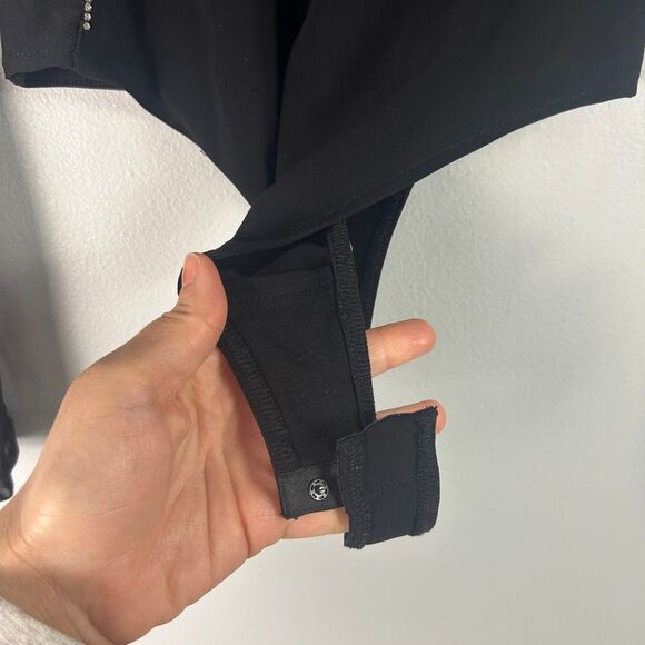 REISS Felicity Mesh Diamanté Detail Bodysuit - Picture 11 of 11